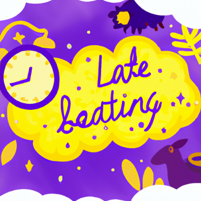 Picture of Being late